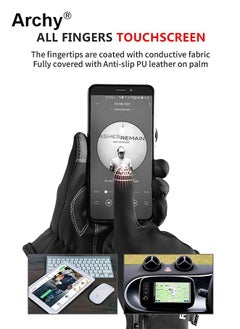 Archy Outdoor Winter Waterproof Gloves Universal Touchscreen Thermal Gloves Gloves Cycling Ski Climbing Gloves  - Image 2