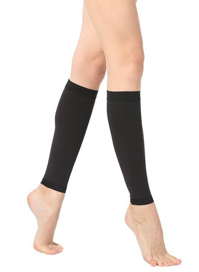 1-Pair Compression Socks Stockings Sleeves Socks Calf Sleeve, L - Image 1