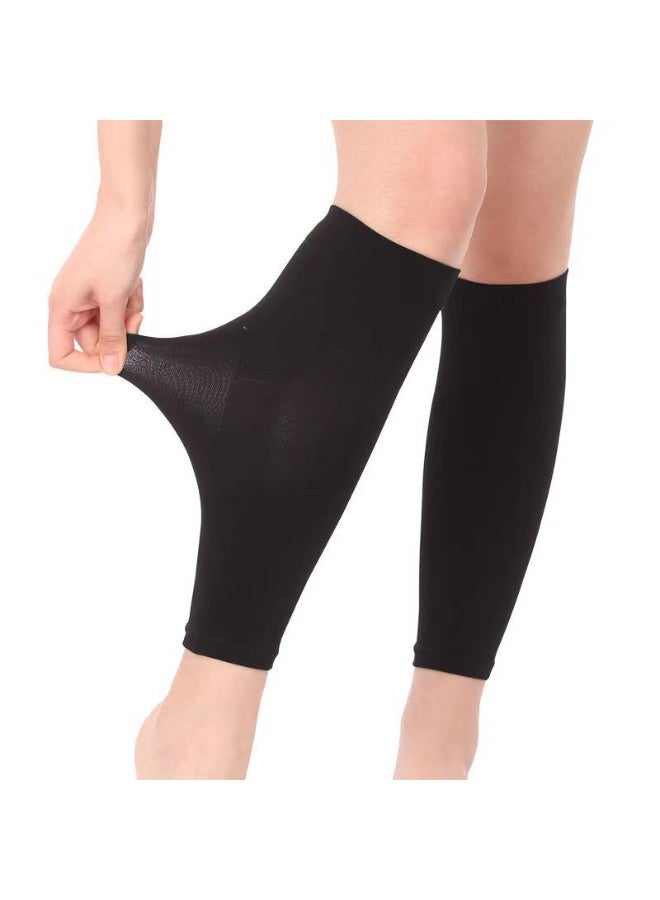 1-Pair Compression Socks Stockings Sleeves Socks Calf Sleeve, L - Image 3
