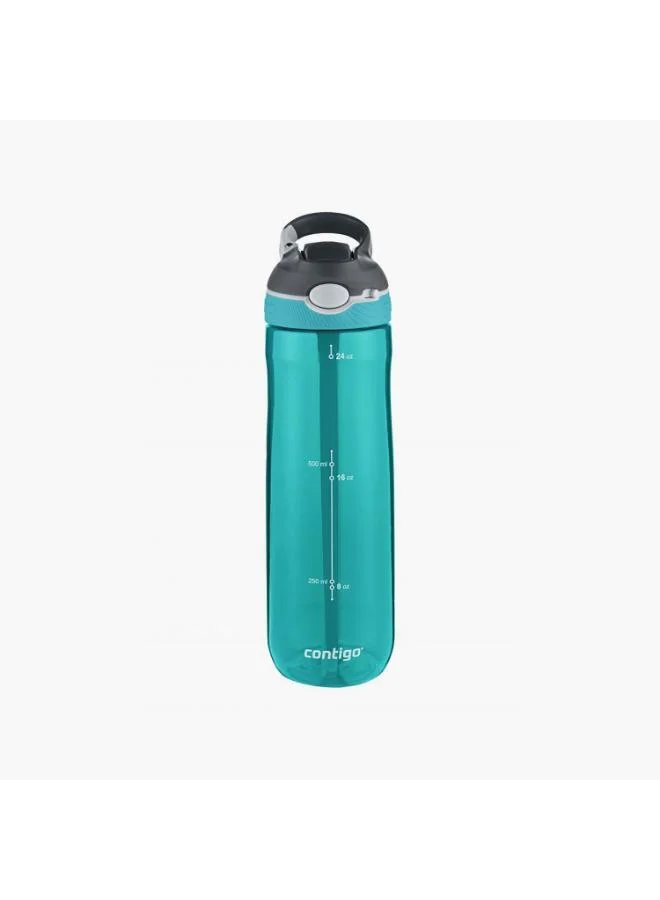 كونتيجو Contigo Plain Plastic Water Bottle with Straw and Leak Resistant Design - 720 ml