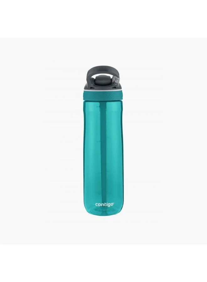 كونتيجو Contigo Plain Plastic Water Bottle with Straw and Leak Resistant Design - 720 ml