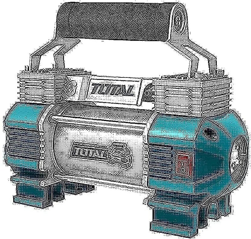 TOTAL ضاغط هواء أوتوماتيكي TOTAL 120PSI - Image 3