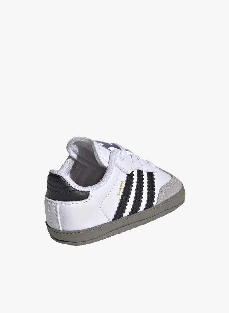 Adidas Originals FTWWHT/CBLACK/CGRANI Samba Crib Shoes  | Best Price UAE