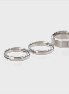 Seventy Five 4 Pack Biker Ring Set  - Image 4