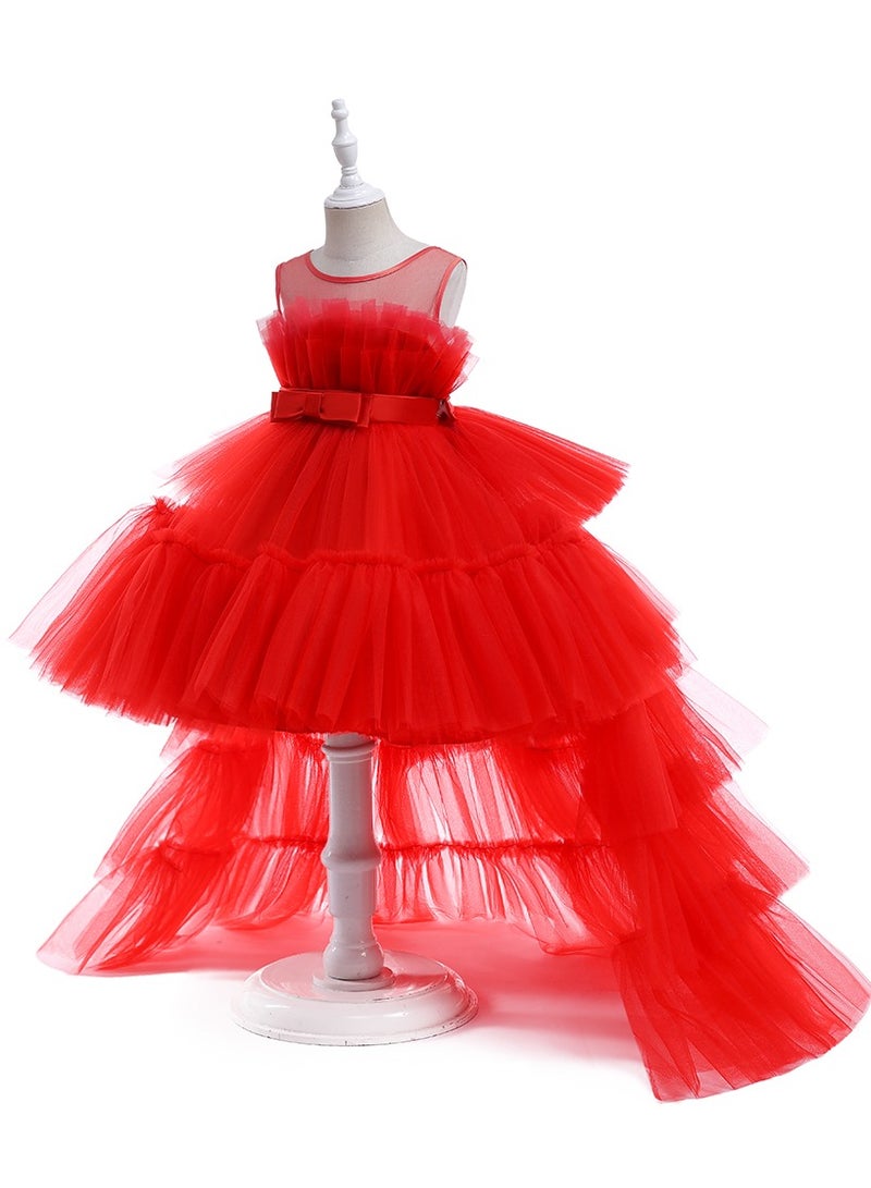 D'Daniela Tulle Tiered Dress - Image 2