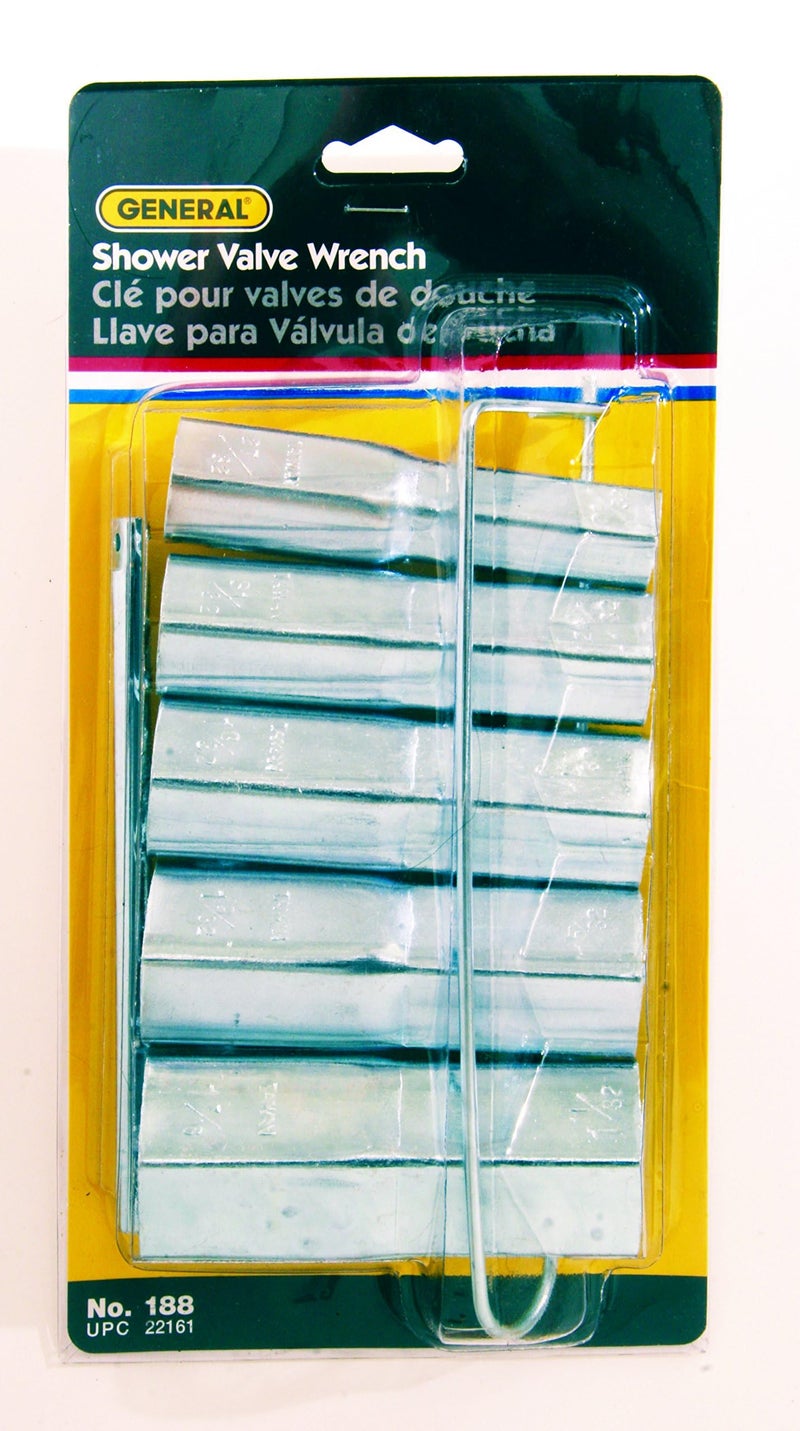 General Tools 188 Shower Valve Wrench Set, 5-Piece - Image 2