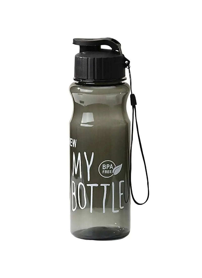 BURAQ Water Bottle Food Grade Large Capacity Portable Fitness Sports Water Jug With Lanyard Outdoor Supply 