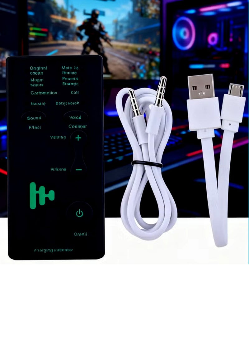 مايكروفون تغيير الصوت لأجهزة Xbox One، جهاز صوت محمول مع تأثيرات صوتية لهواتف الجوال والكمبيوتر المحمول وألعاب Xbox One - Image 1