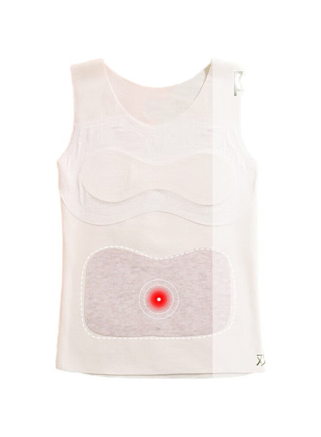 YUZHAOLIN 2-Pack Girls' Thermal Underwear Vest, Developmental Stage, For Older Children, Middle And Elementary School Students, Young Girls' Underwear, Autumn And Winter Season - Image 2