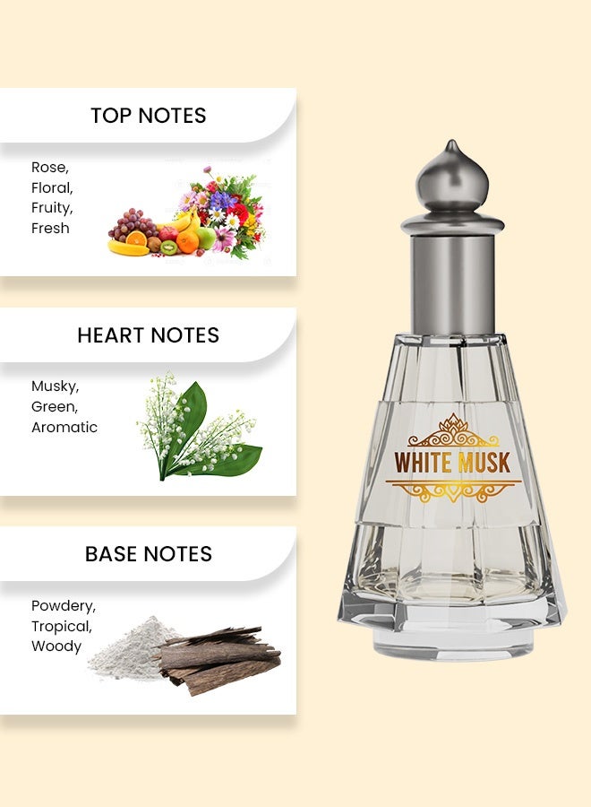 Atlantic White Musk 25 ML Soft Summer Blend with Floral Freshness and Gentle Comfort - Image 2