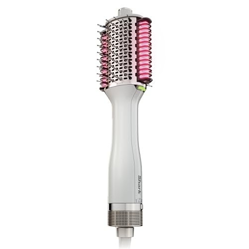 Shark مشط تسخين Shark HT202 SmoothStyle + فرشاة مجفف الشعر، وضع مزدوج، لجميع أنواع الشعر، حرير - Image 1