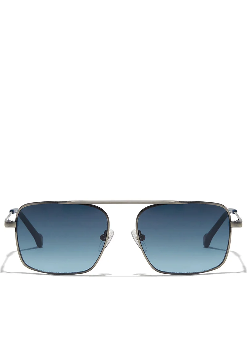 30 سندايز Heirloom,Unisex Sunglasses, Rectangle Sunglasses, UV Protection: UV400 (Silver,Blue)
