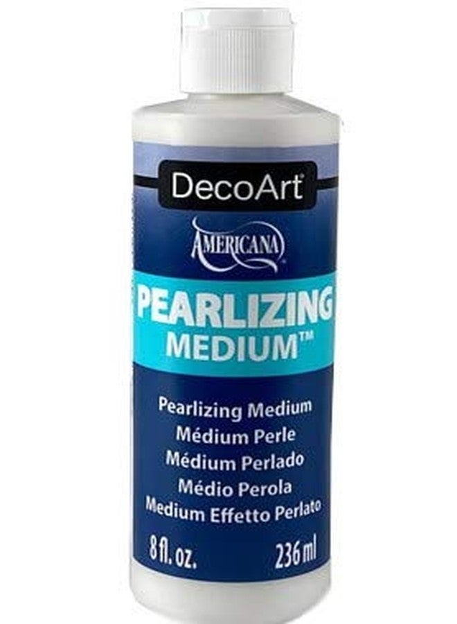 DecoArt Americana Mediums, 8-Ounce, Pearlizing