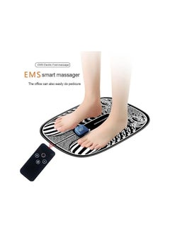 General Foot Massager, Electric Massage Pad Vibrating Foot Massager Smart Remote Control Blood Circulation Massage Pad,Foot Relaxation  - Image 3