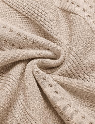 COOFANDY Men's Knit Shirts Short Sleeve Button Up Polo Shirt Fashion Casual Summer Beach Shirts, Apricot, Medium - Image 5