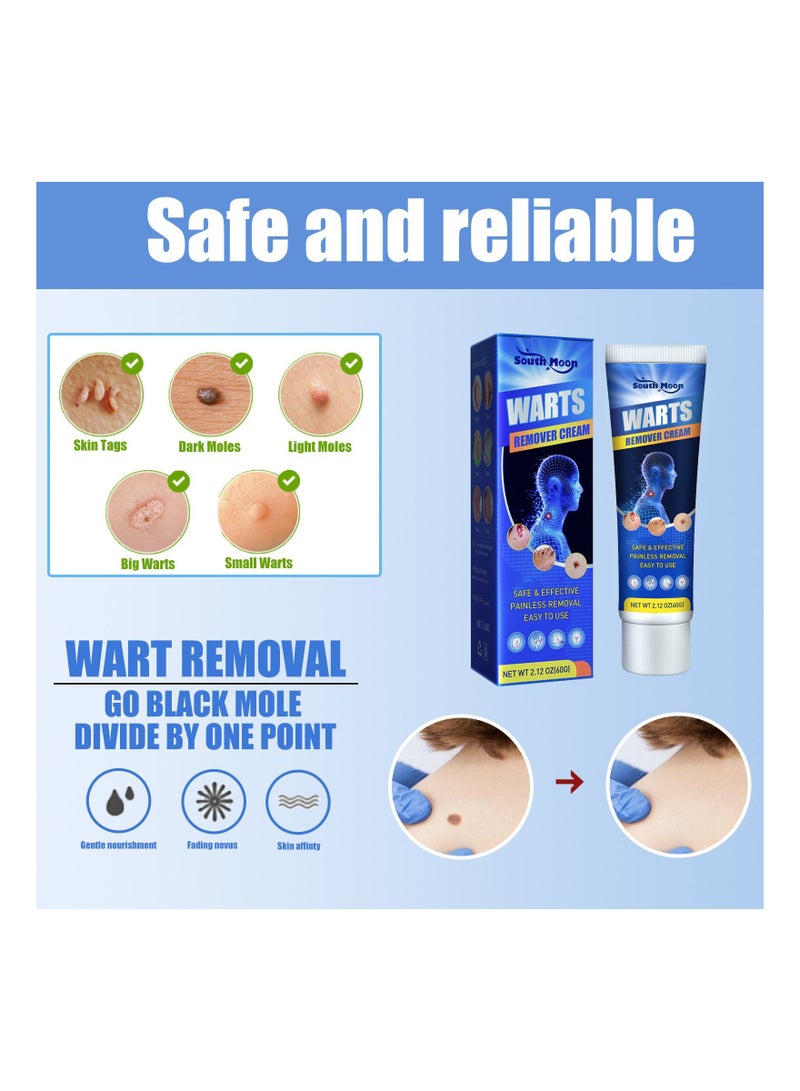 SOUTH MOON Warts Remover Cream 60g  - Image 5