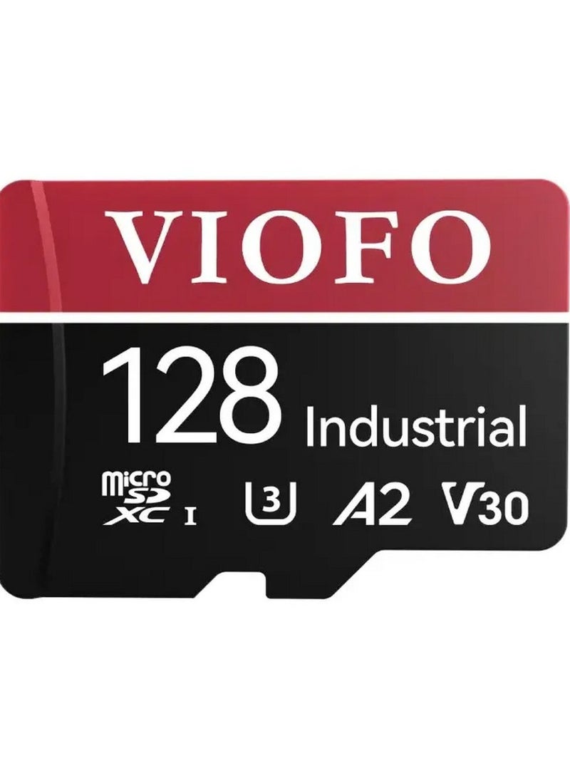 VIOFO 128GB Micro SD Card VIOFO industrial grade microSD card for extended endurance, excellent performance, and reliability
