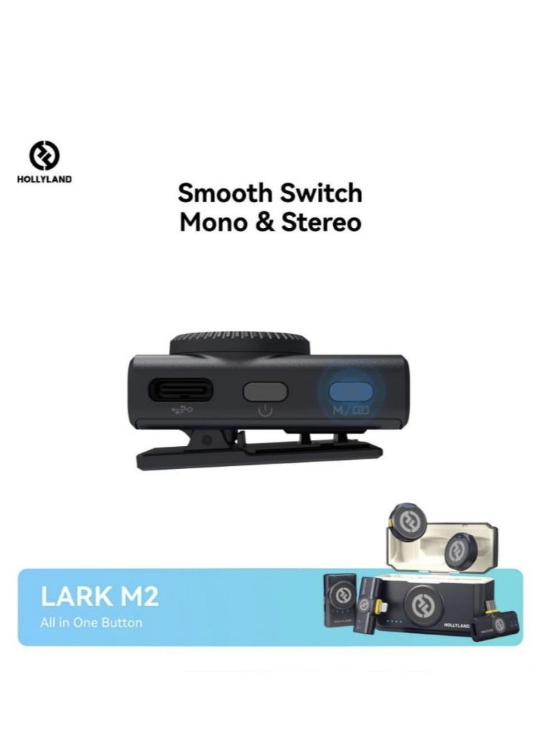 مجموعة Lark M2 - ميكروفون لافالير لاسلكي