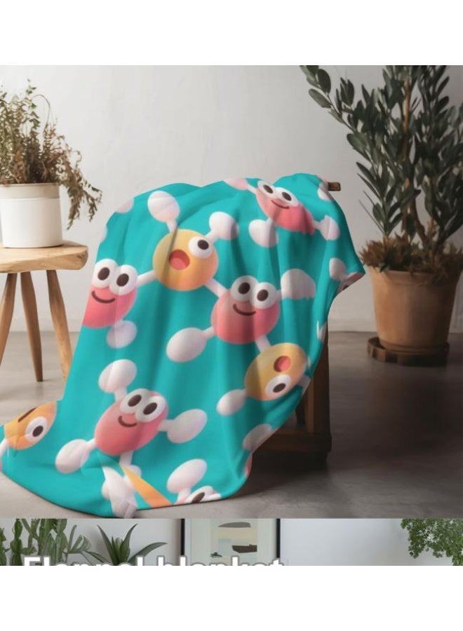 عام بطانية رقيقة من الفانيلا (حرارة ومريحة، ومناسبة للنوم واستخدام اللعبة والغبار والرمل) 150 سم * 200 سم - 496 - Image 3