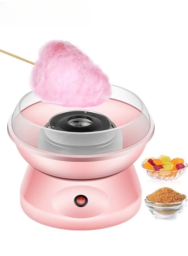 EETU Cotton Candy Machine,Portable Cotton Candy Maker,DIY Marshmallow Machine With Large Splash-Proof Plate For Home Birthday Family Party Cinema - Image 1