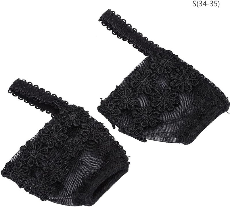 klarako WEAR YOUR HEELS,Women's Detachable AntiSlip Ankle Straps, Belt Laces Adjustable straps straps Crossbar laces Heel laces(L (3839 yards)) (S (34-35 yards)) - Image 3