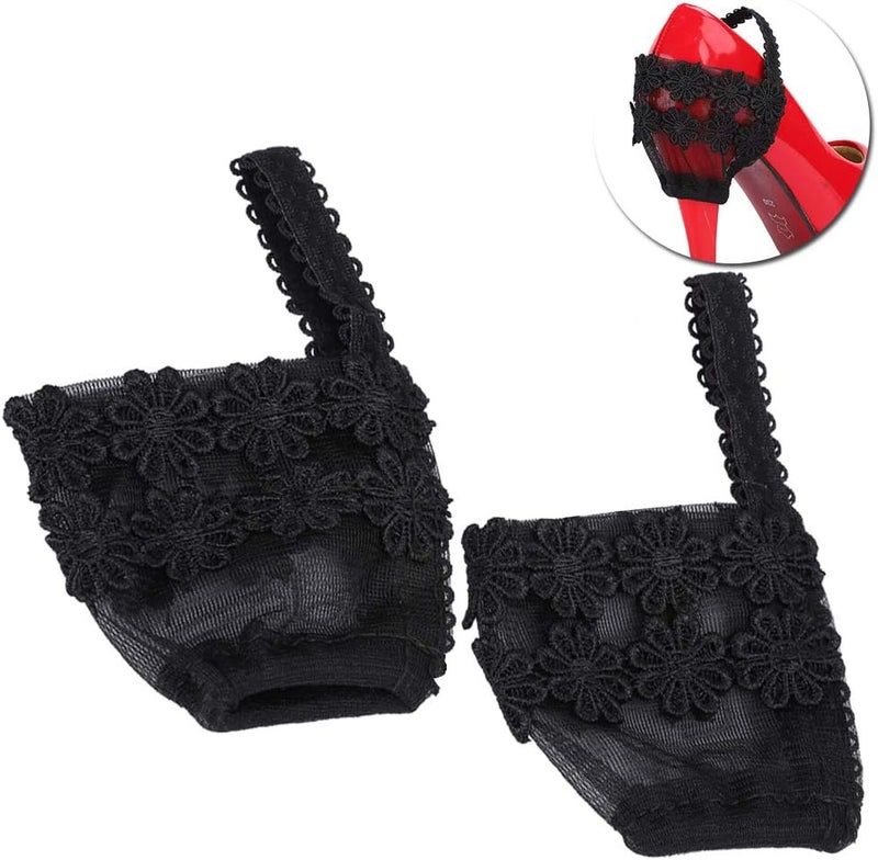 klarako WEAR YOUR HEELS,Women's Detachable AntiSlip Ankle Straps, Belt Laces Adjustable straps straps Crossbar laces Heel laces(L (3839 yards)) (S (34-35 yards)) - Image 4