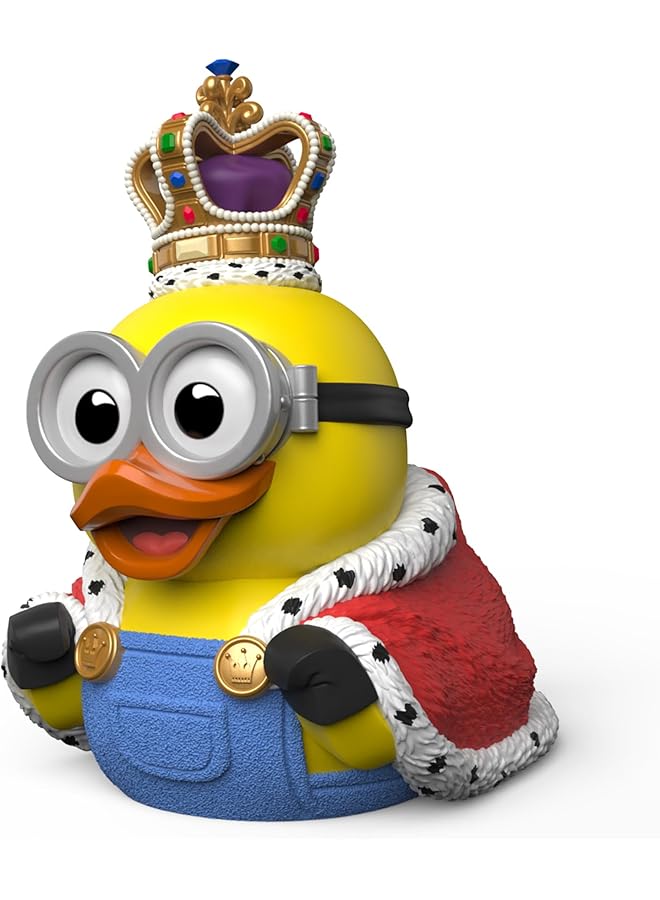 إيروريكس مجسم بطة مطاطية من الفينيل قابلة للتحصيل من إصدار مينيونز كينغ بوب الأول، بضائع يونيفرسال الرسمية - Image 1