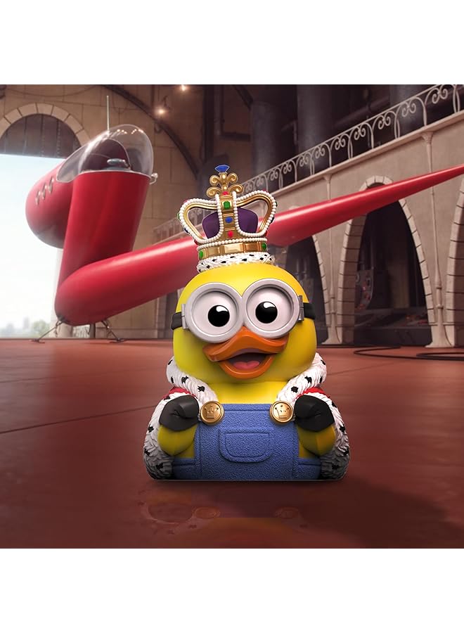 إيروريكس مجسم بطة مطاطية من الفينيل قابلة للتحصيل من إصدار مينيونز كينغ بوب الأول، بضائع يونيفرسال الرسمية - Image 2