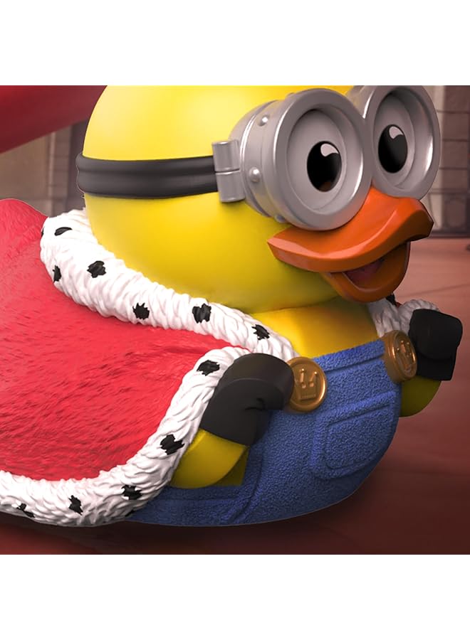 إيروريكس مجسم بطة مطاطية من الفينيل قابلة للتحصيل من إصدار مينيونز كينغ بوب الأول، بضائع يونيفرسال الرسمية - Image 4