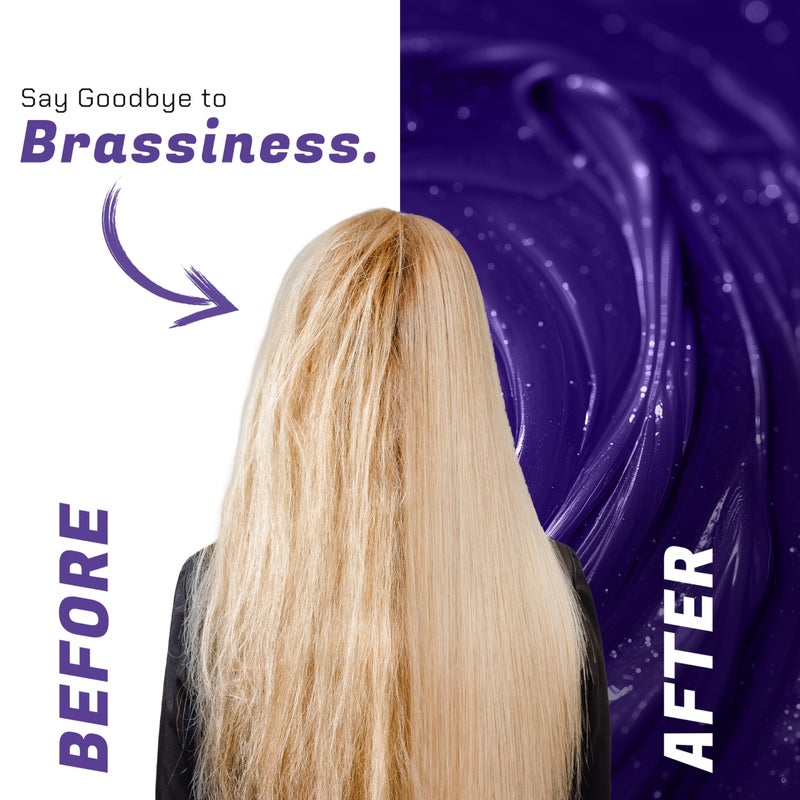 NOW BEAUTY Nourishing No Yellow Violet Conditioner - Deep Conditioner for Color - Treated Hair - Adds Texture & Shine to Hair - Vegan - Color Safe - Paraben & Sulfate Free - For Men & Women - 32 Oz - Image 2