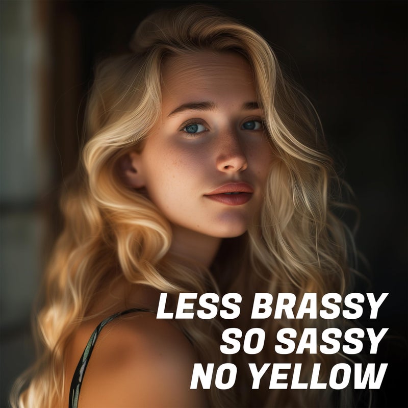 NOW BEAUTY Nourishing No Yellow Violet Conditioner - Deep Conditioner for Color - Treated Hair - Adds Texture & Shine to Hair - Vegan - Color Safe - Paraben & Sulfate Free - For Men & Women - 32 Oz - Image 5