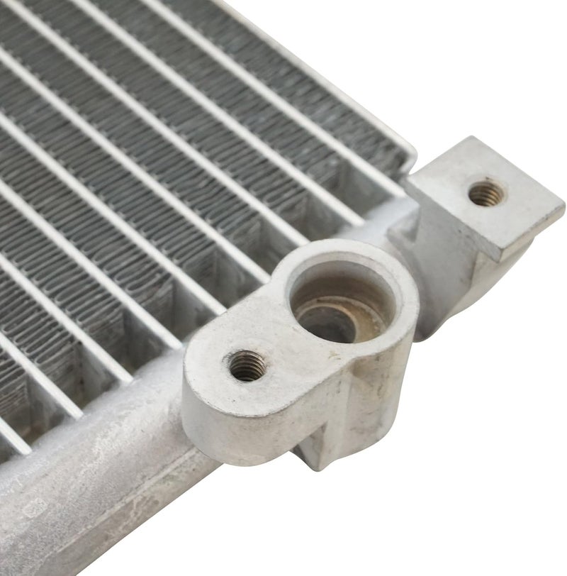 TRQ Air Conditioning A/C Condenser Receiver Drier Compatible with 2003-2009 Lexus GX470 Toyota 4Runner LX3030113 TO3030199 - Image 4