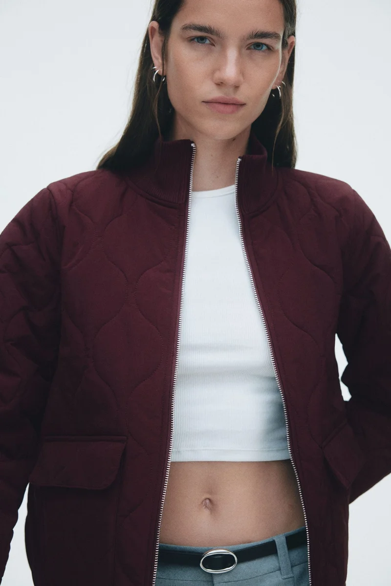 H&M Oversized quilted jacket