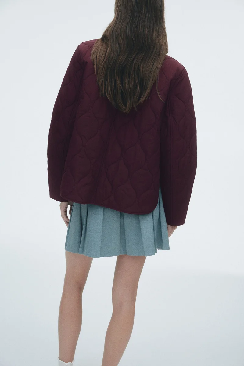 H&M Oversized quilted jacket