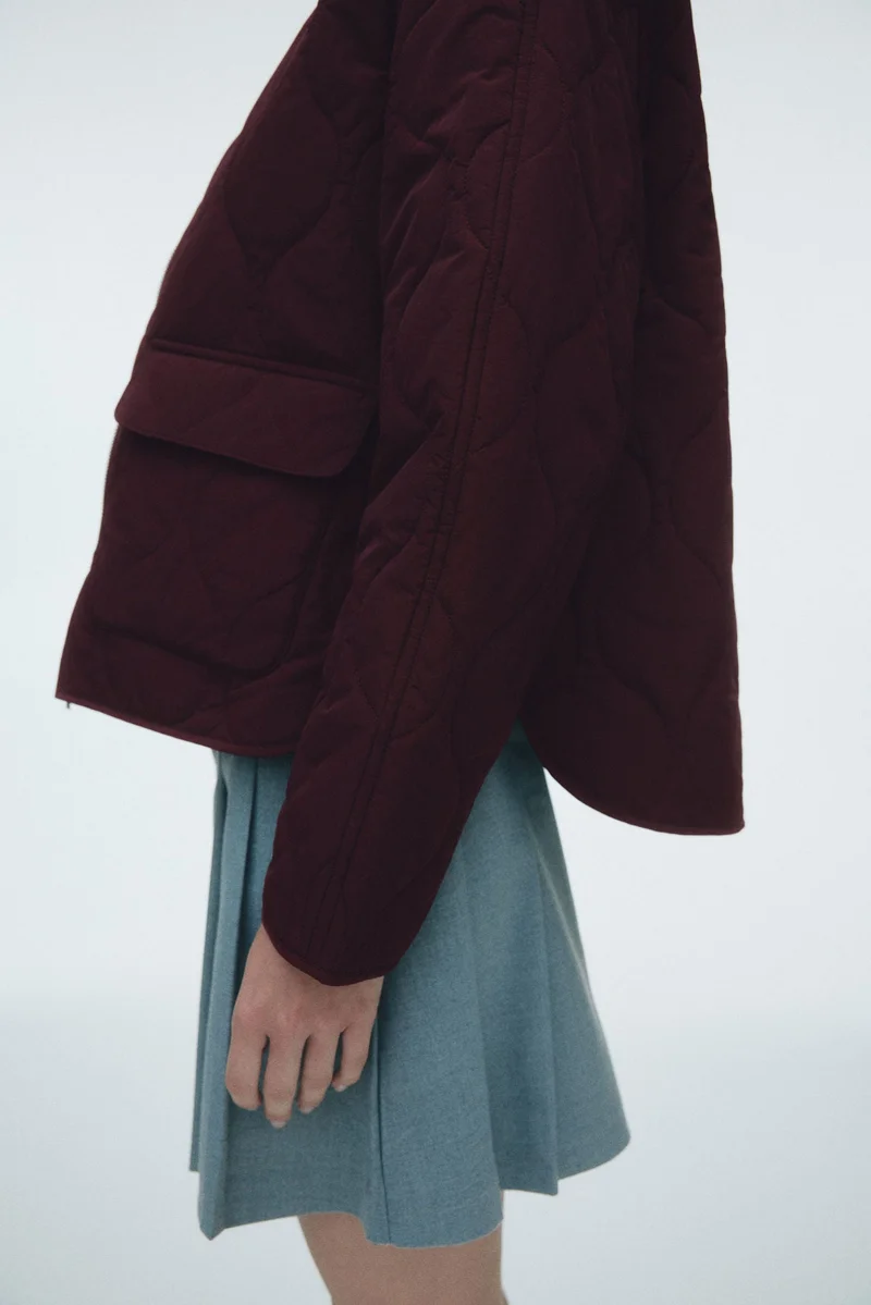 H&M Oversized quilted jacket