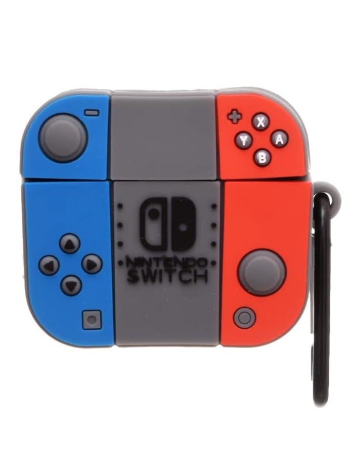 Cute Switch Case for Airpod Gen Cases 2023/2022/2019, Funny 3D Cartoon Air pods 3 2nd/1st Generation Silicone Cover for Apple iPod 3 with Keychain Boys Girls Kids Teen, Game. - Image 1