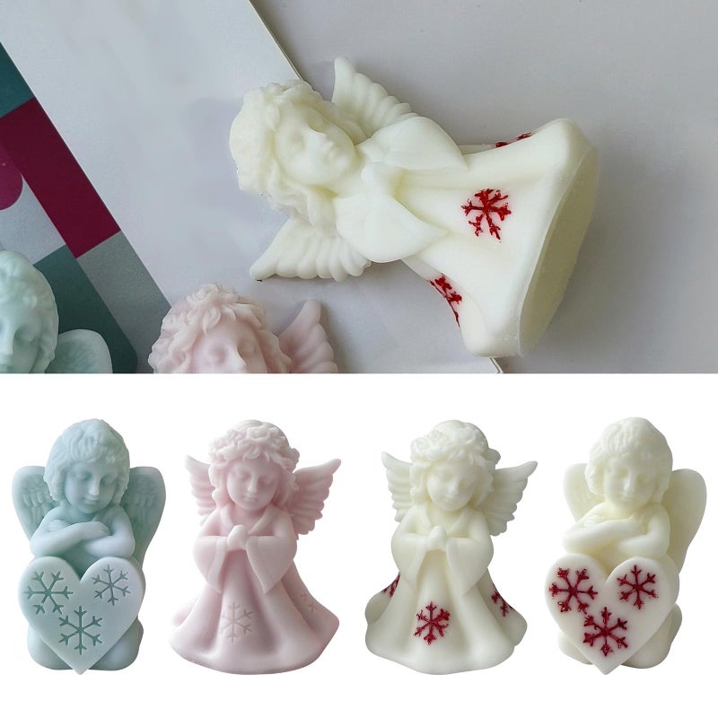 Flexible Silicone Molds For Soap And Epoxy Resin Christmas Series Crafting - Image 3