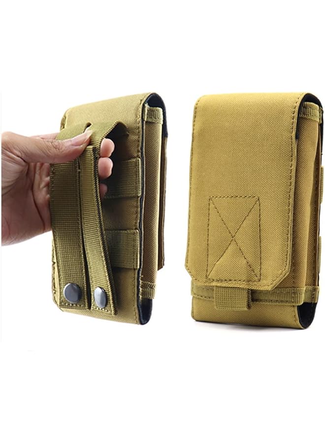 Oasisgalore Cellphone Pouch Bag Phone Bag Side Bags for Men Belt Small Phone Pouch Tactical Bag Accessories Tactical Pouch Smartphone Phone Case  - Image 3