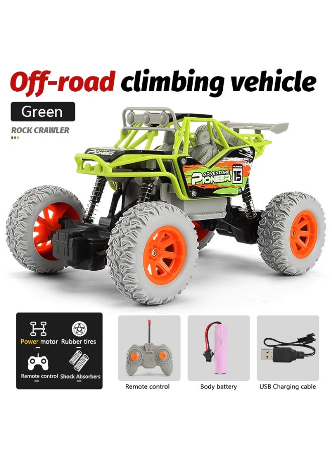 سمارتكس ألعاب سيارات RC بمقياس 1:20، سيارات زاحفة صخرية للأطفال تعمل بالتحكم عن بعد على الطرق الوعرة، لعبة كهربائية لجميع التضاريس، سيارة سباق RC قابلة لإعادة الشحن للتسلق على الطرق الوعرة بسرعة فائقة مع أضواء LED، أفضل هدية للأطفال - Image 5
