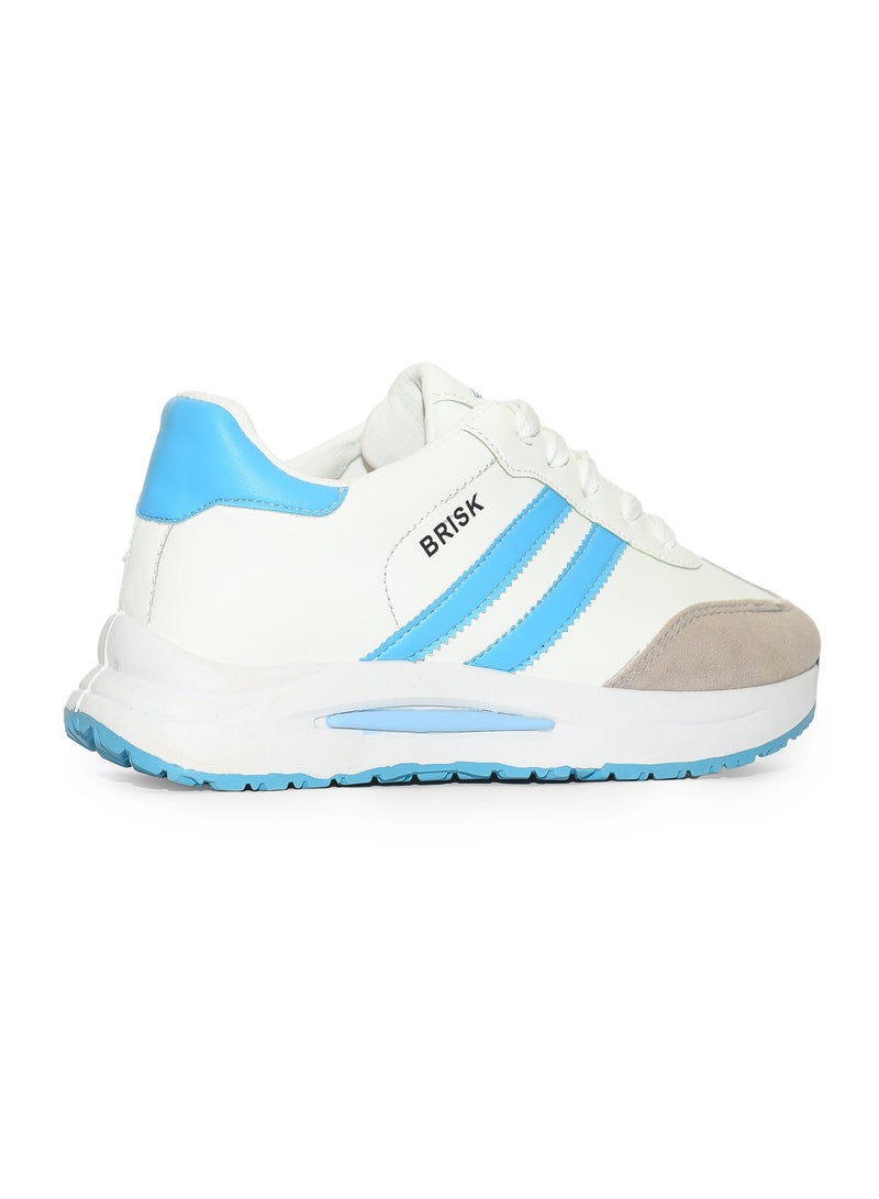 سنيكرز فاشون حريمي جلد – تصميم بسيط - Image 2