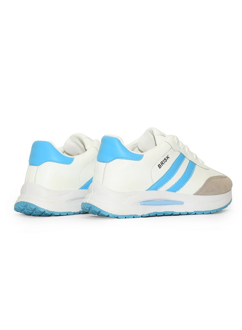 سنيكرز فاشون حريمي جلد – تصميم بسيط - Image 5