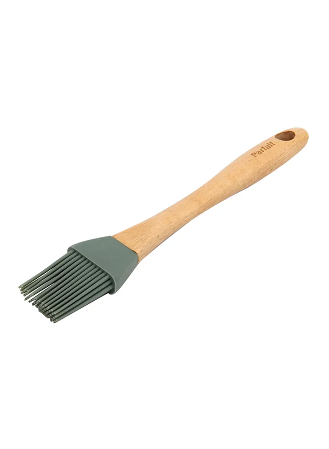 PARFAIT Durable High Quality Silicone Basting Brush Green and Brown 1.8 x 3.3 x 22.9 cm SA0705CC