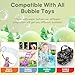 Zerhunt Bubble Solution Refill 338 OZ Bubble Concentrate Solution for Bubble Machine Bubble Solution Refill for Giant Bubble Wand Bubble Gun Blower Birthday Party Favors Wedding Sky Blue - Image 3