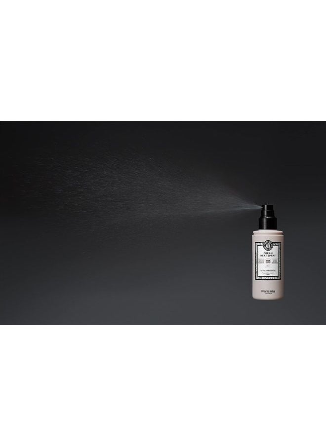Maria Nila Cream Heat Spray, 5.1 Fl Oz / 150 ml, Protects Hair when Using Heating Tools, Pea Protein Prevents Split Ends, 100% Vegan & Sulfate/Paraben free  - Image 2