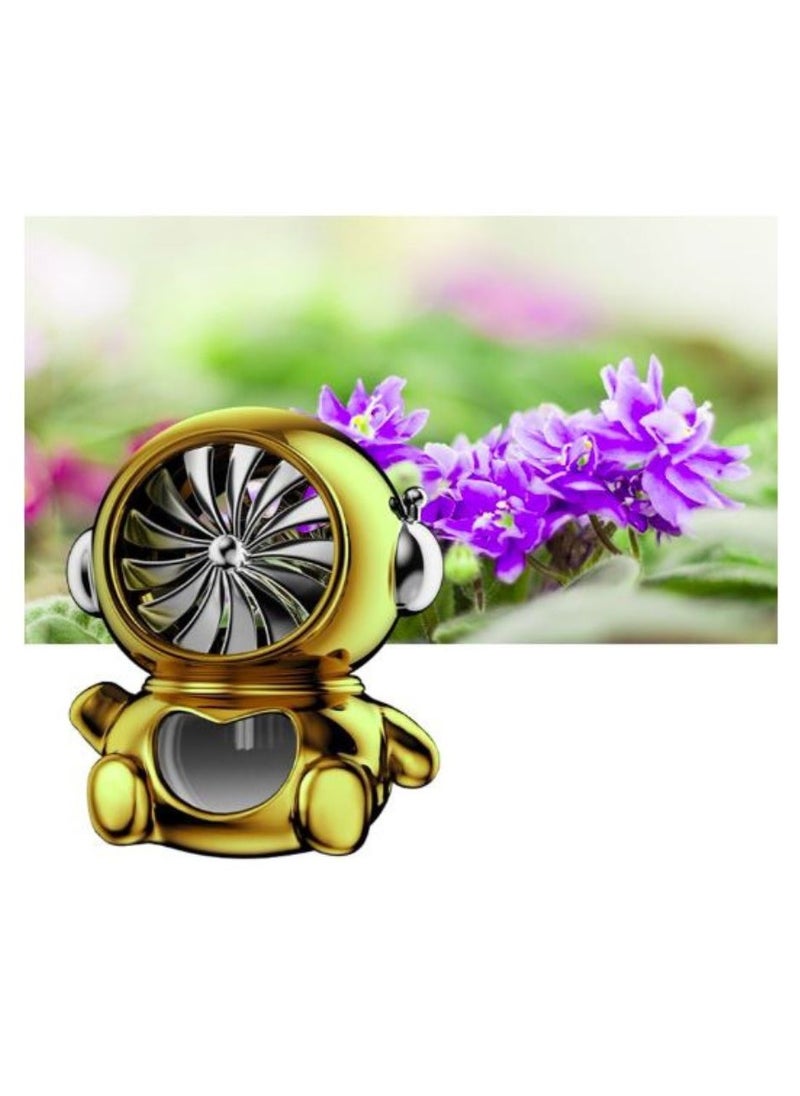 Generic - Solar Astronaut Aromatherapy Diffuser | Rotating Solar Astronaut Ornament | Car Fragrance Capsule Car Accessories Interior Decoration Car Air Freshener Car Decoration Interior, Multicolor - Image 1