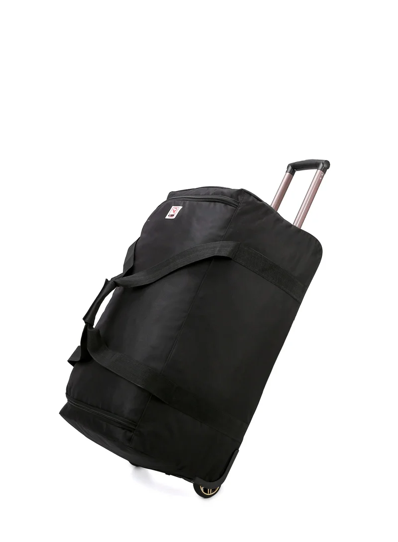 ريفلكشين REFLECTION DUFFEL BAG WITH  TROLLEY BLACK COLOUR AND 81CM IN LENGTH
