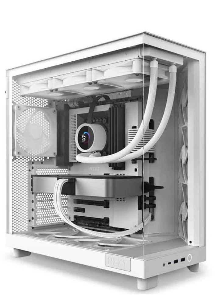 H6 Flow Edition Mid Tower Airflow Case 3 Fan's Without RGB - White - pzsku/Z5E99C389E74DF48BB26FZ/45/_/1722334835/7d5763a9-6298-48c7-9b45-a9d06d430f3d