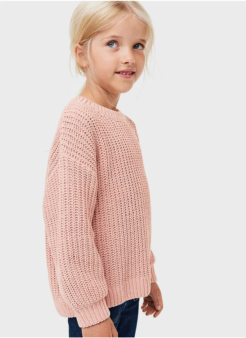 H&M Kids Knitted Chenille Sweater