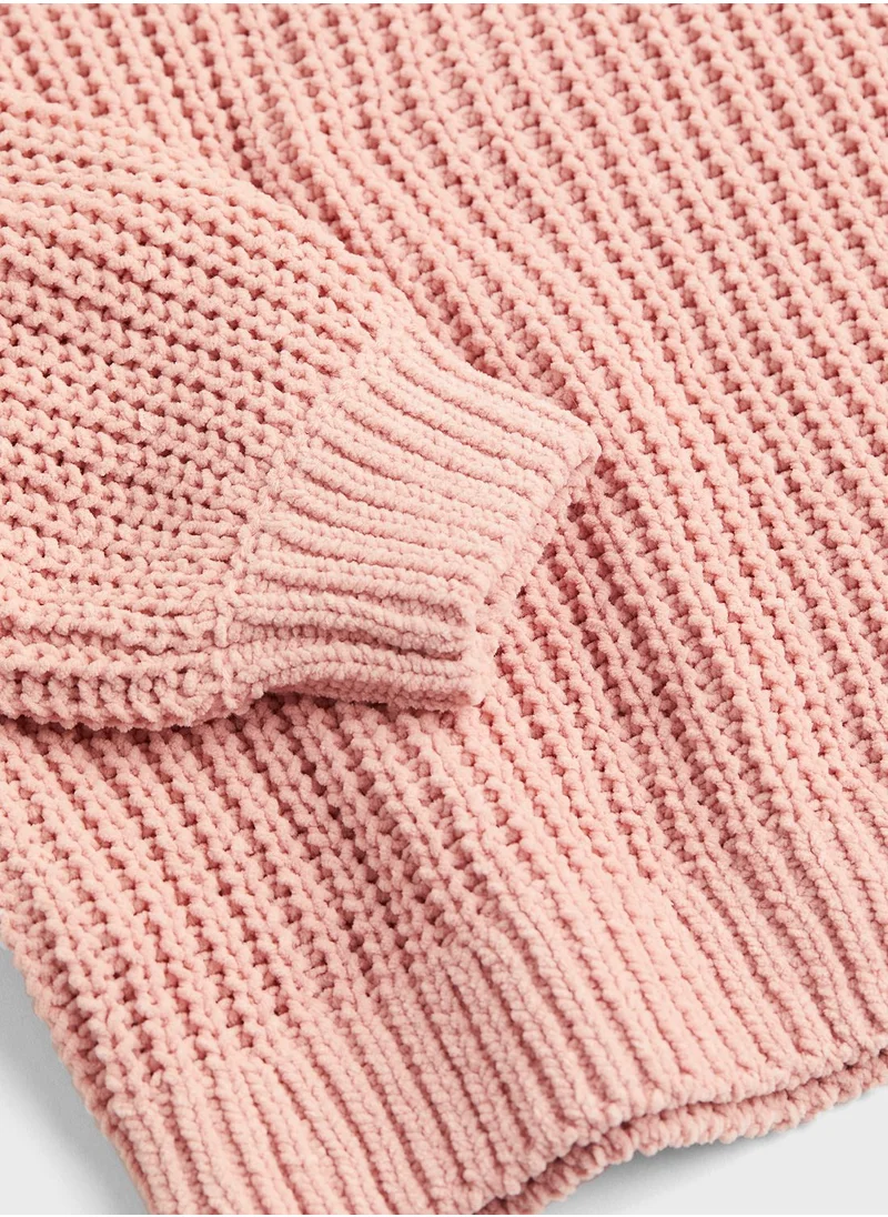 H&M Kids Knitted Chenille Sweater