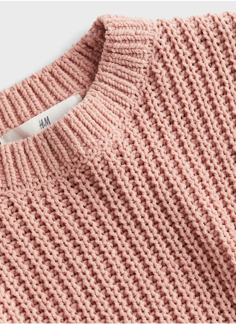 H&M Kids Knitted Chenille Sweater